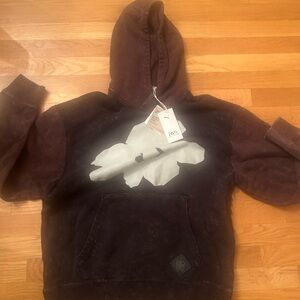 Puma perks and mini brown hoodie